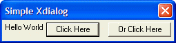 Xdialog Buttons